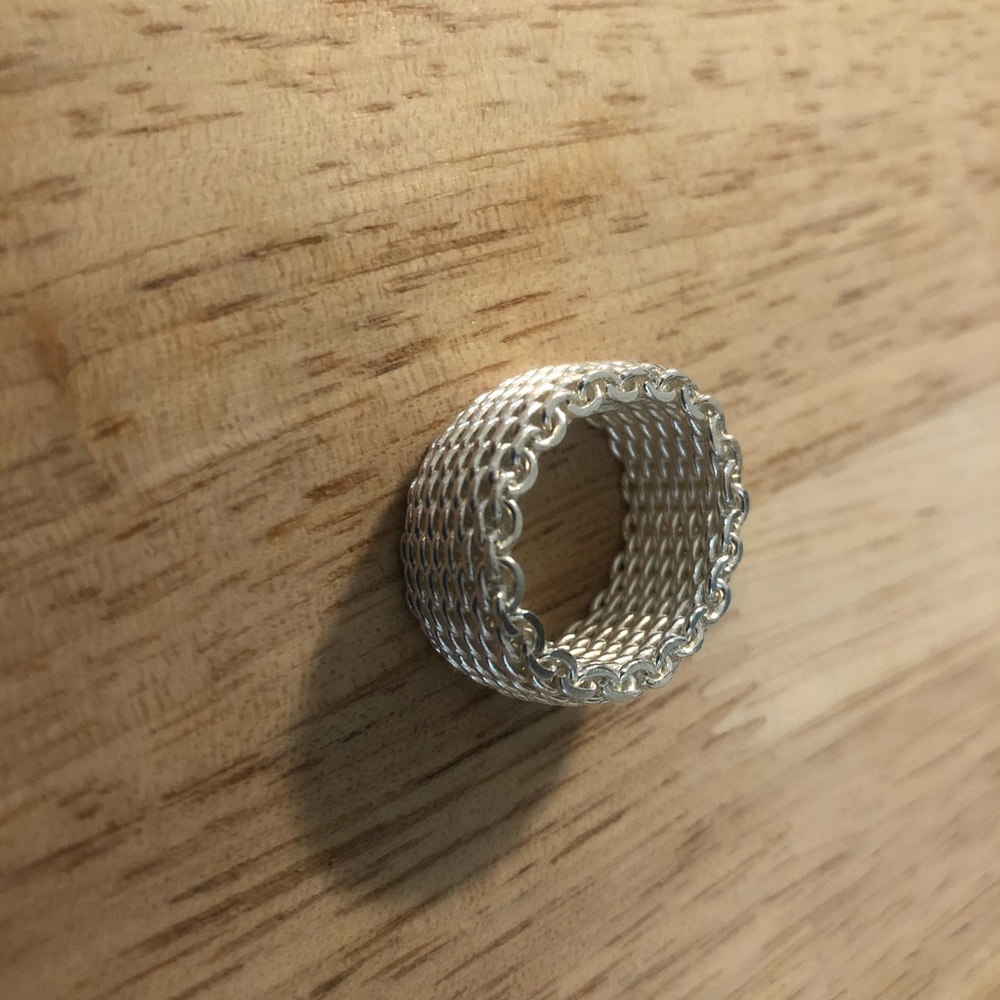 ‼️Sold‼️Tiffany & Co Mesh Ring ( ~sz 7) - Picture 5 of 7